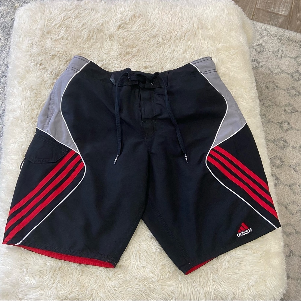 Vintage Adidas swim trunks sz. M 34